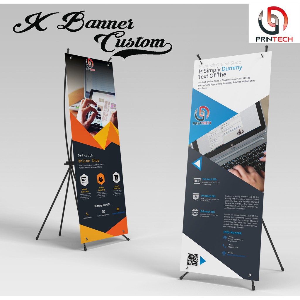 X Banner 60 x 160 Custom Print Outdoor / X Banner