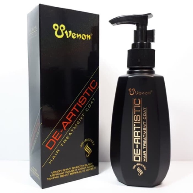 Jual Venon Hitam 160ml Serum Vitamin Rambut Indonesia Shopee Indonesia