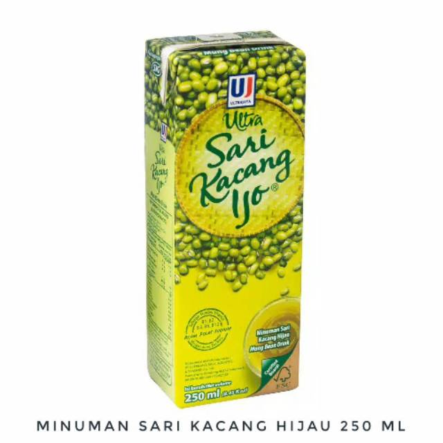 

SARI KACANG HIJAU 250 ML ULTRA MINUMAN SARI KACANG HIJAU