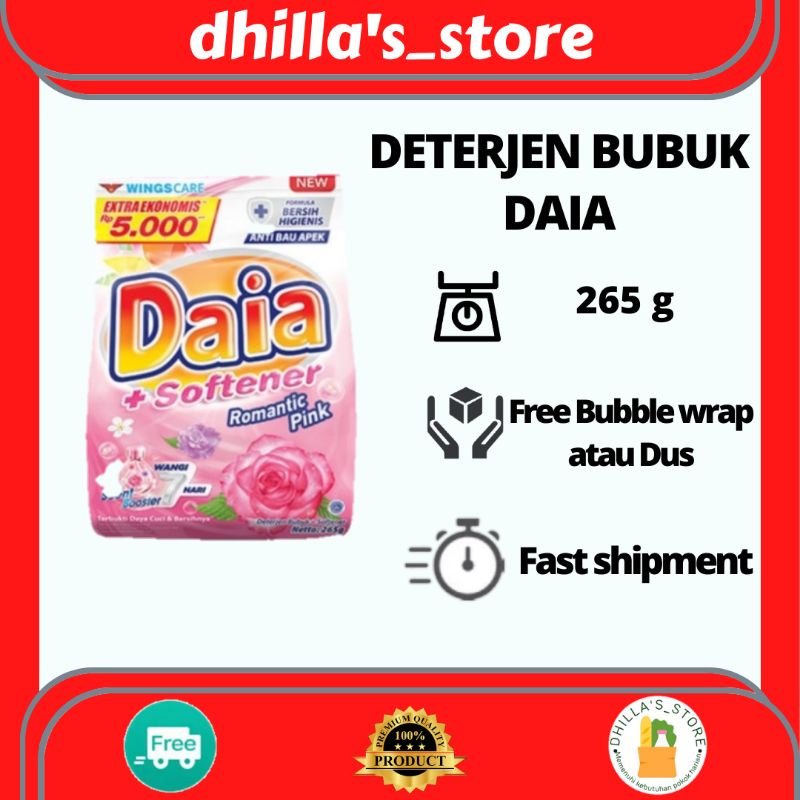 Jual Daia Deterjen Bubuk Romantic Pink Gr Shopee Indonesia