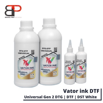 TINTA VATOR UNIVERSAL GEN 2 WHITE | TINTA SABLON DTG DTF DST | TINTA DTF DTG