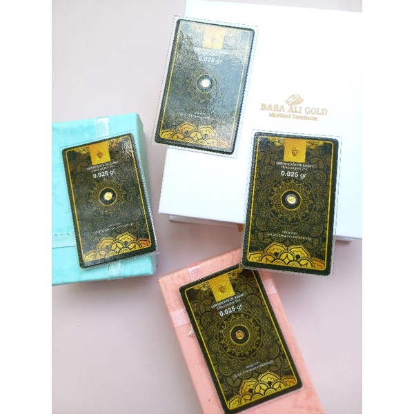 MiniGold 0.025 gr-Black Series