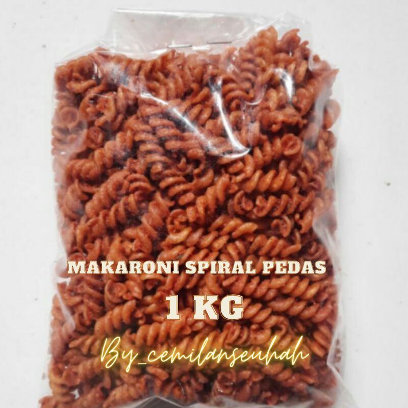 

Makaroni spiral Pedas Daun Jeruk isi 1Kg