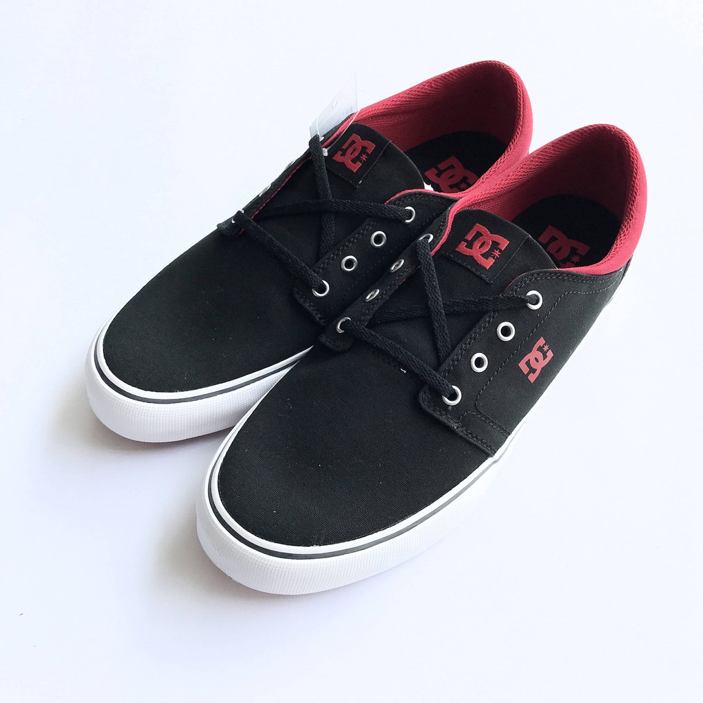 Sepatu DC Trase TX Black Red Original