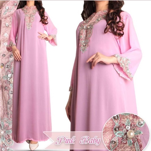 Kaftan Payet ABL Cerutty Chiffon Original Premium