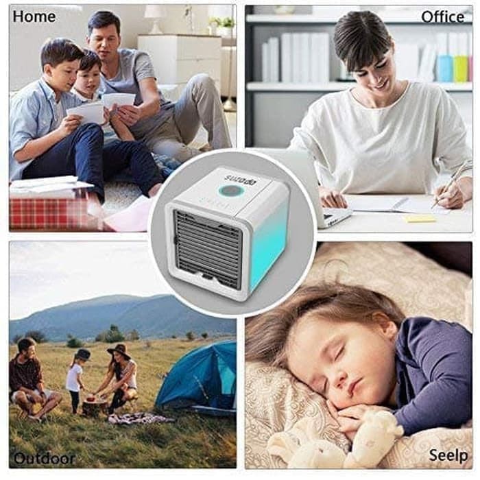 Kipas Mini Fan Air Cooler AC Portable USB Air Cooler Ultra Arctic