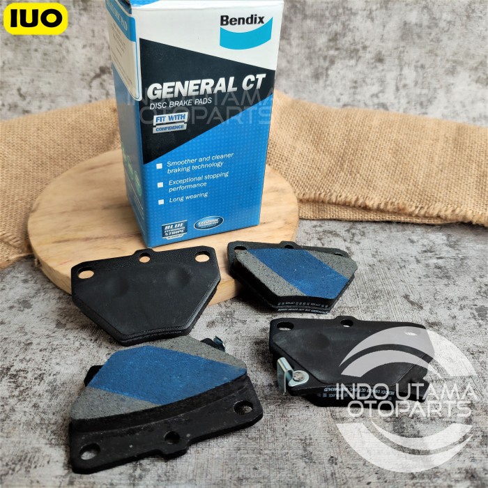 Kampas Rem Belakang Vios Corolla Altis BENDIX Brake Pad DB 1429 GCT