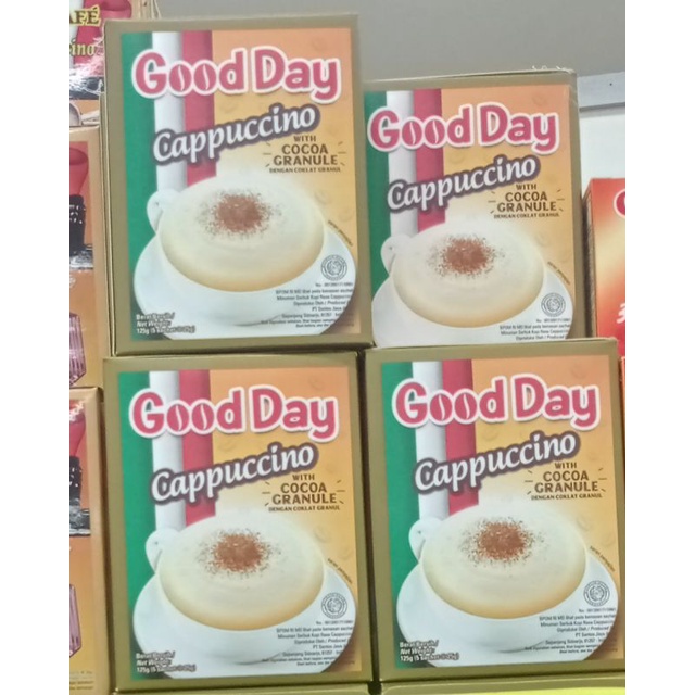 

GOOD DAY Cappucino With Chocolate Granule BOX 5`S