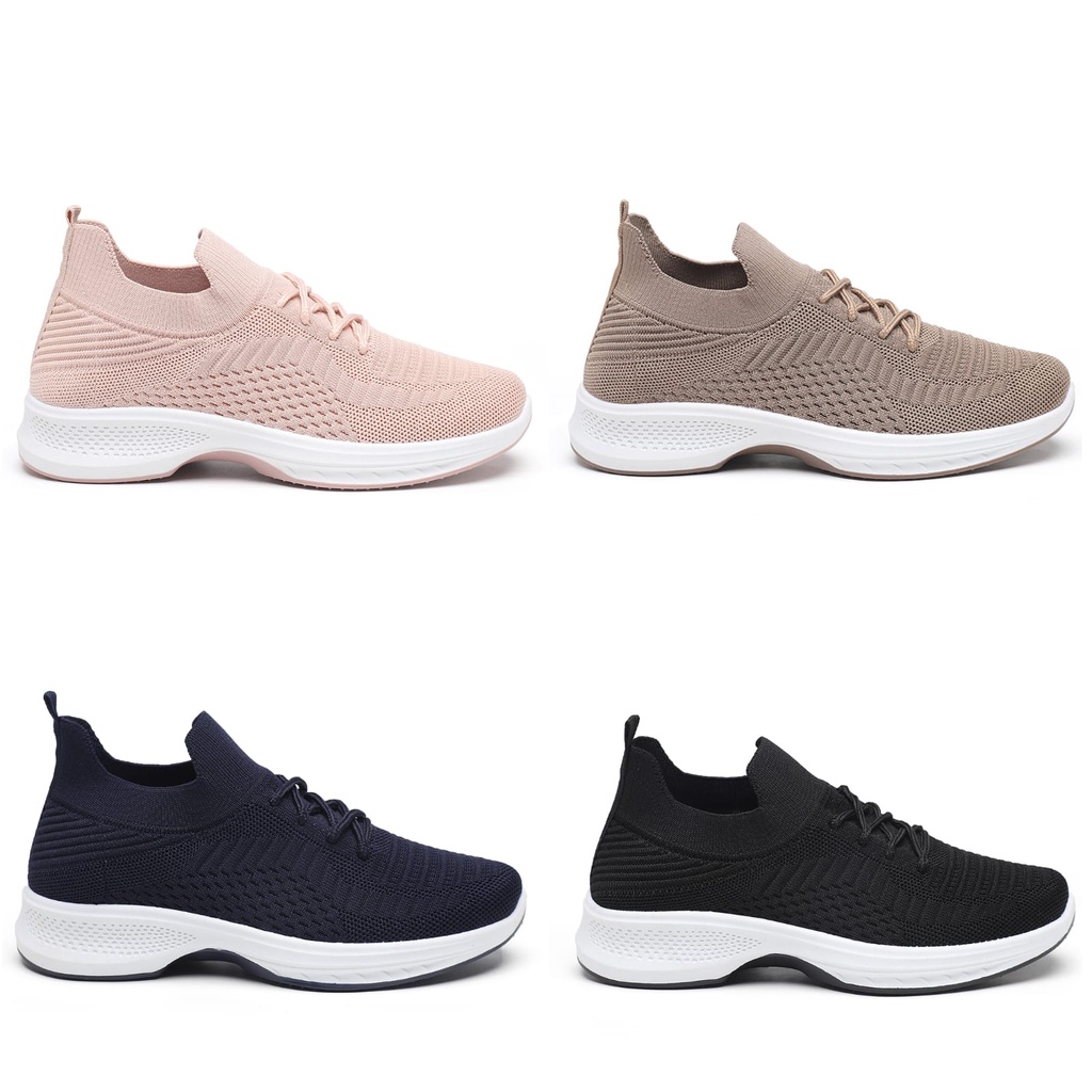 Sepatu Sneakers Wanita Sport Shoes Canvas Cewek Sepatu Olahraga - A3011