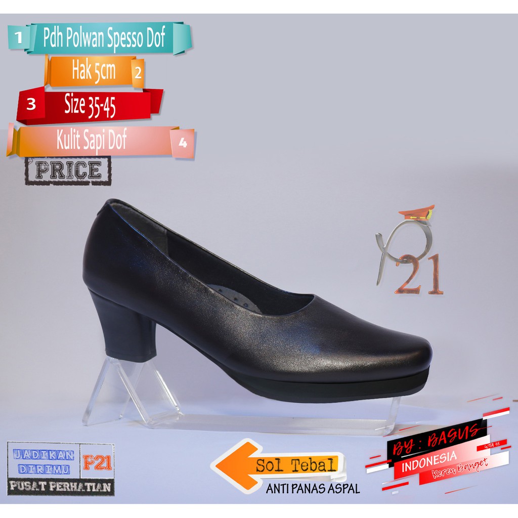 PDH POLWAN SPESSO DOF / SEPATU WANITA / P21