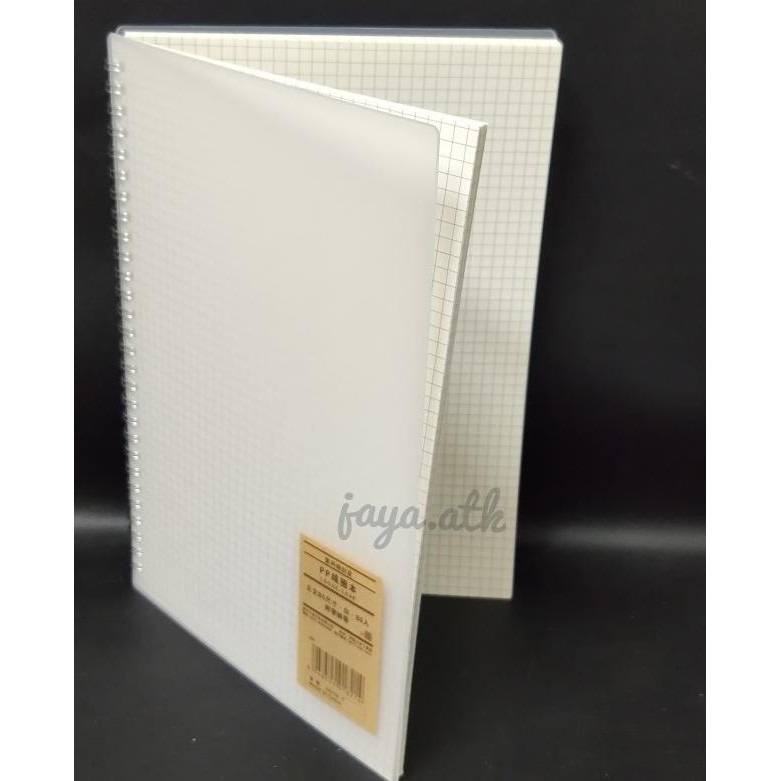 

Kualitas Dijamin!!-153 BUKU TULIS CATATAN SPIRAL NOTEBOOK B5 26 RING LUBANG KOTAK GRID 80 LBR
