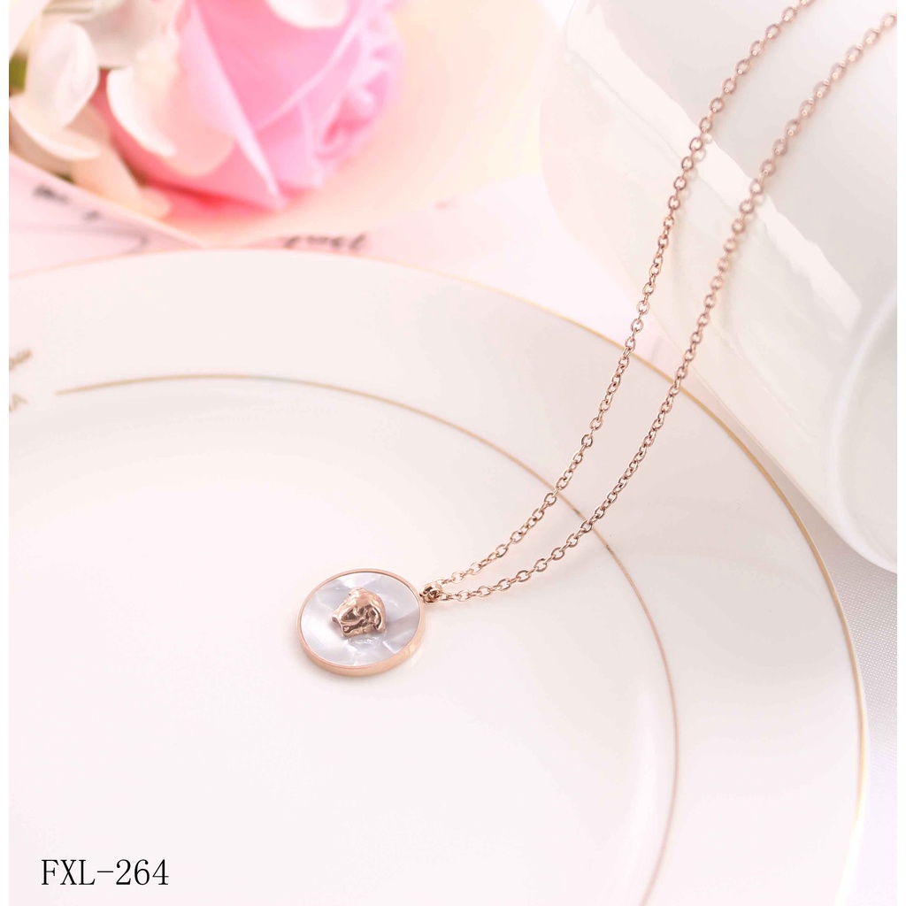 Kalung titanium fashion jewellery 264