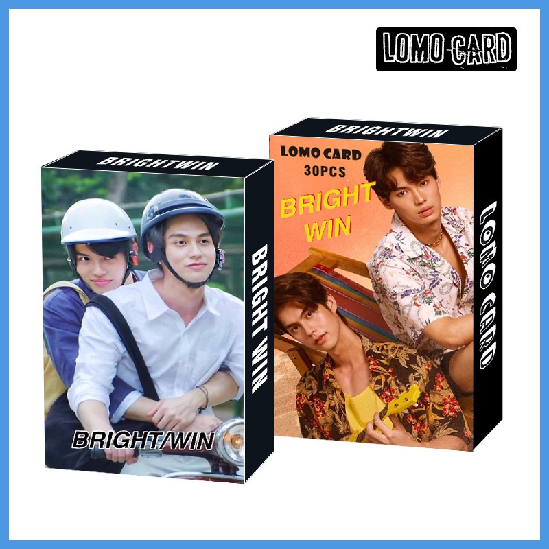 30pcs Kartu Foto OhmNanon BK-PP LOMO YINWAR OffGun Bright Win Postcard