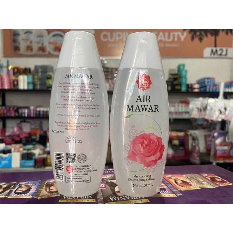 &lt;k,ux&gt; 100 ml - viva air mawar // air mawar viva best seller