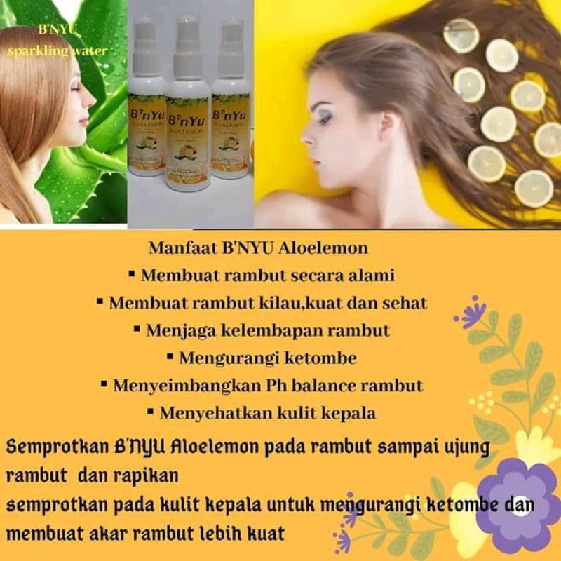 B'NYU Aloelemon hair tonic 60ML