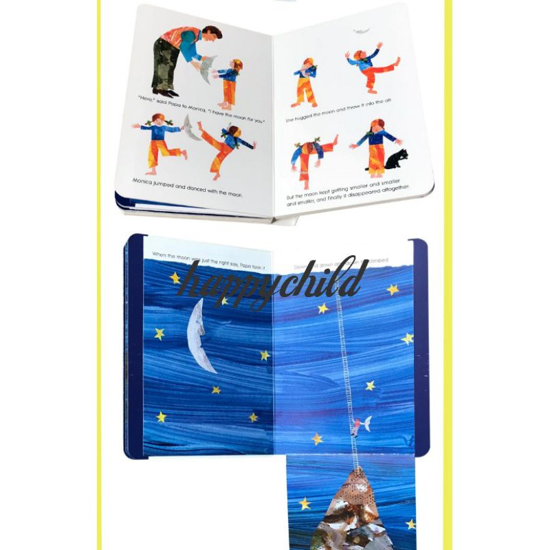 original Papa,please get the moon for me by Eric carle/buku anak/buku impor/happychild