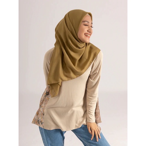 AIRY VOILE PLAIN SCARF - KAMI