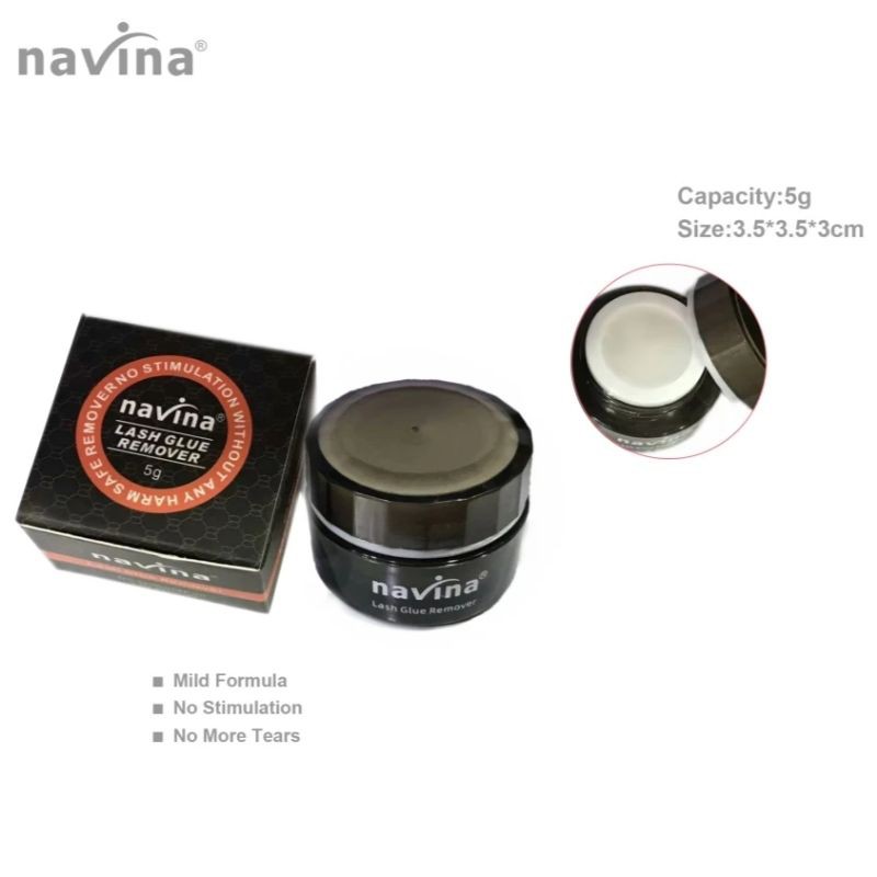 REMOVER EYELASH NAVINA / Remover BEST SELLER / Remover / Remover cream eyelash extension 5g