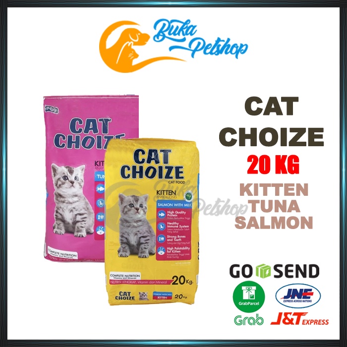 CAT CHOIZE Kitten 20kg Makanan Kucing CAT CHOICE [GRAB-GOJEK]