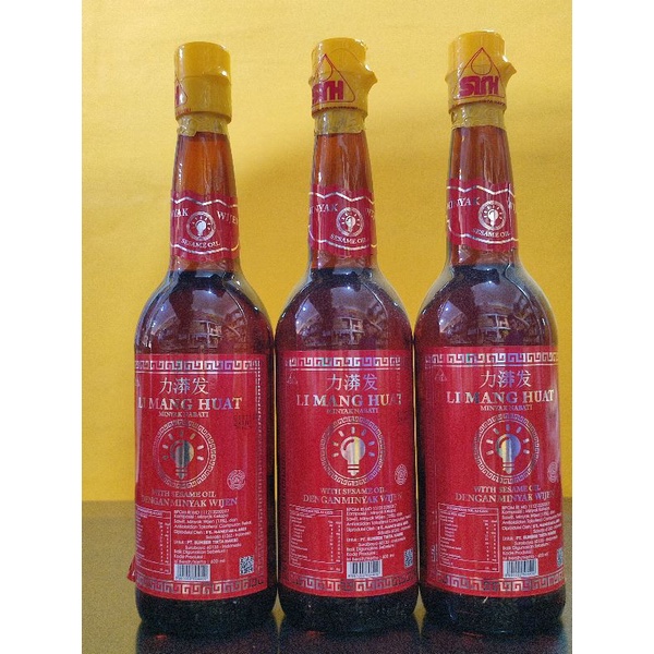 

Minyak Wijen cap Lampu / Li Mang Huat - 600ml