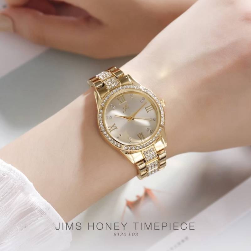 JAM TANGAN WANITA KODE 8120 JIMSHONEY (JHW 8120 )