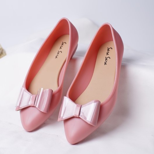 Flat Shoes Jelly Wanita Sara Sara JELITA Sepatu jelly wanita sepatu kerja sepatu empuk terbaru