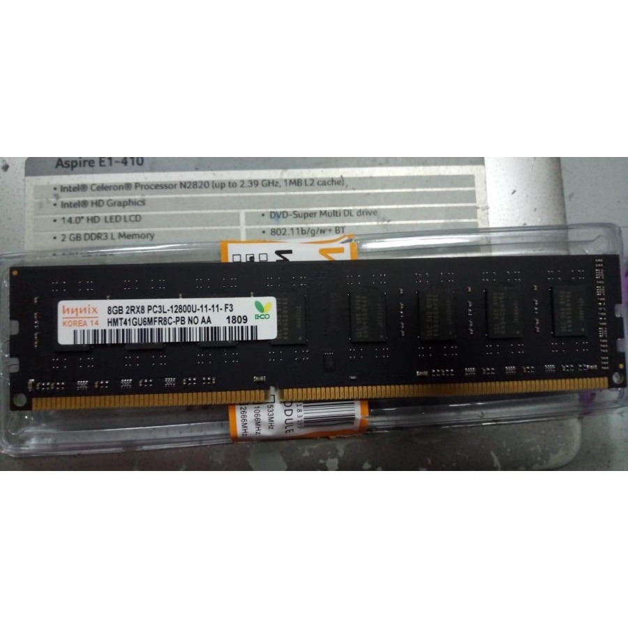 DDR3 8GB HYNIX PC 12800