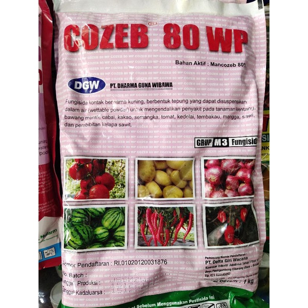 COZEB MANCOZEB 80WP ORIGINAL DGW 1KG