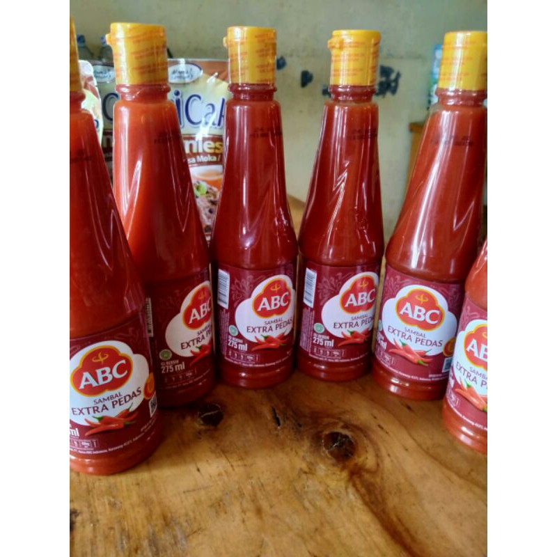 

Sauce Sambal Ekstra Pedas ABC 275 ml