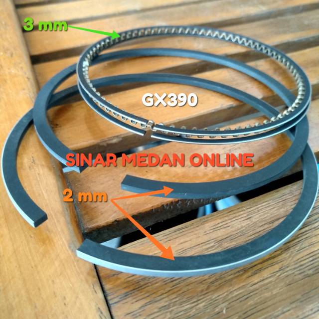 GX390 Ring Piston - Ring Seher