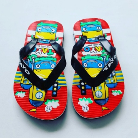 Sandal Anak Laki-laki Motif Kartun Terbaru