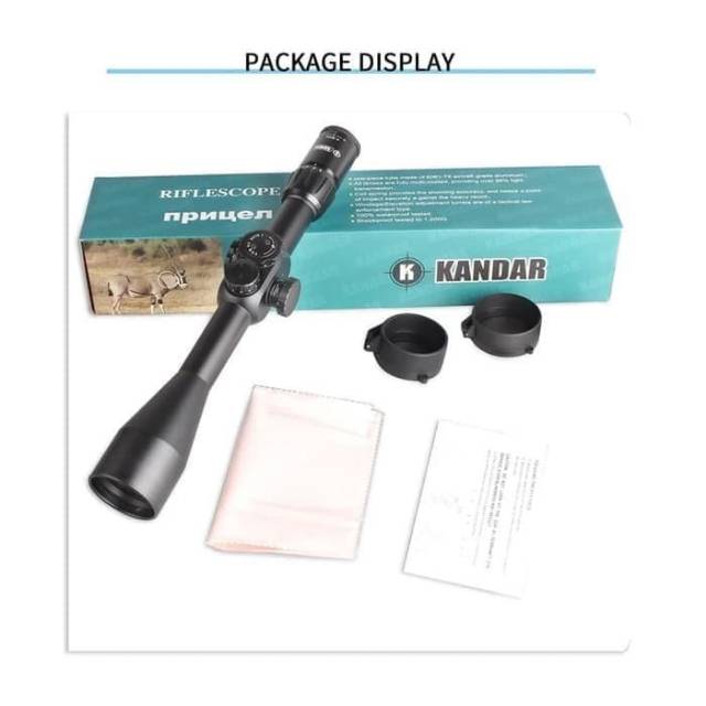 Telescope Teleskop Kandar 4-16x42 FFP Lensa HD jernih 4-16x42ffp