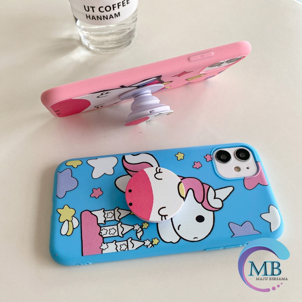 SS273 CASE Popsocket UNICORN Vivo Y83 Y20 Y21s Y12s Y20s Y30 Y50 Y30i MB1198