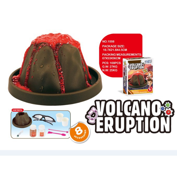 Volcano Eruption - Edukasi Sains Eksperimen