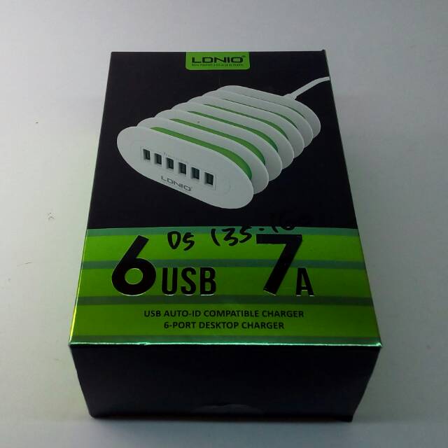 Colokan Charger Universal 6 Port USB 7 A