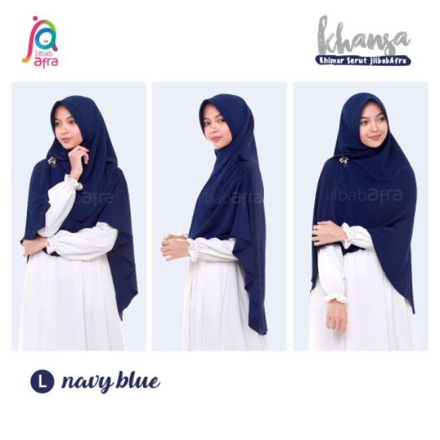 Khimar Serut Jilbab Afra Khansa