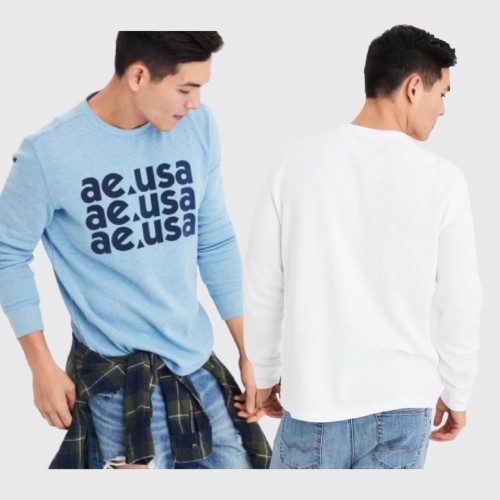 AEROPOSTALE Sweater Pria Ribknit Sweat AEUSA