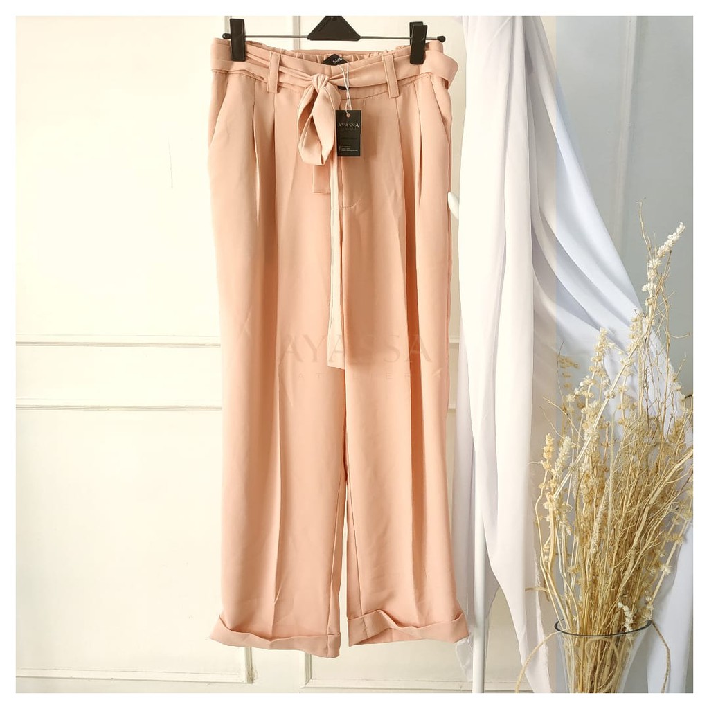 CELANA PANJANG WANITA - PANTS/CELANA CHIFFON