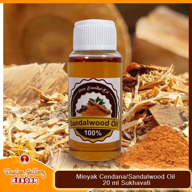 Minyak Cendana Kupang / Sandalwood oil 20 ml Sukhavati 100% Murni