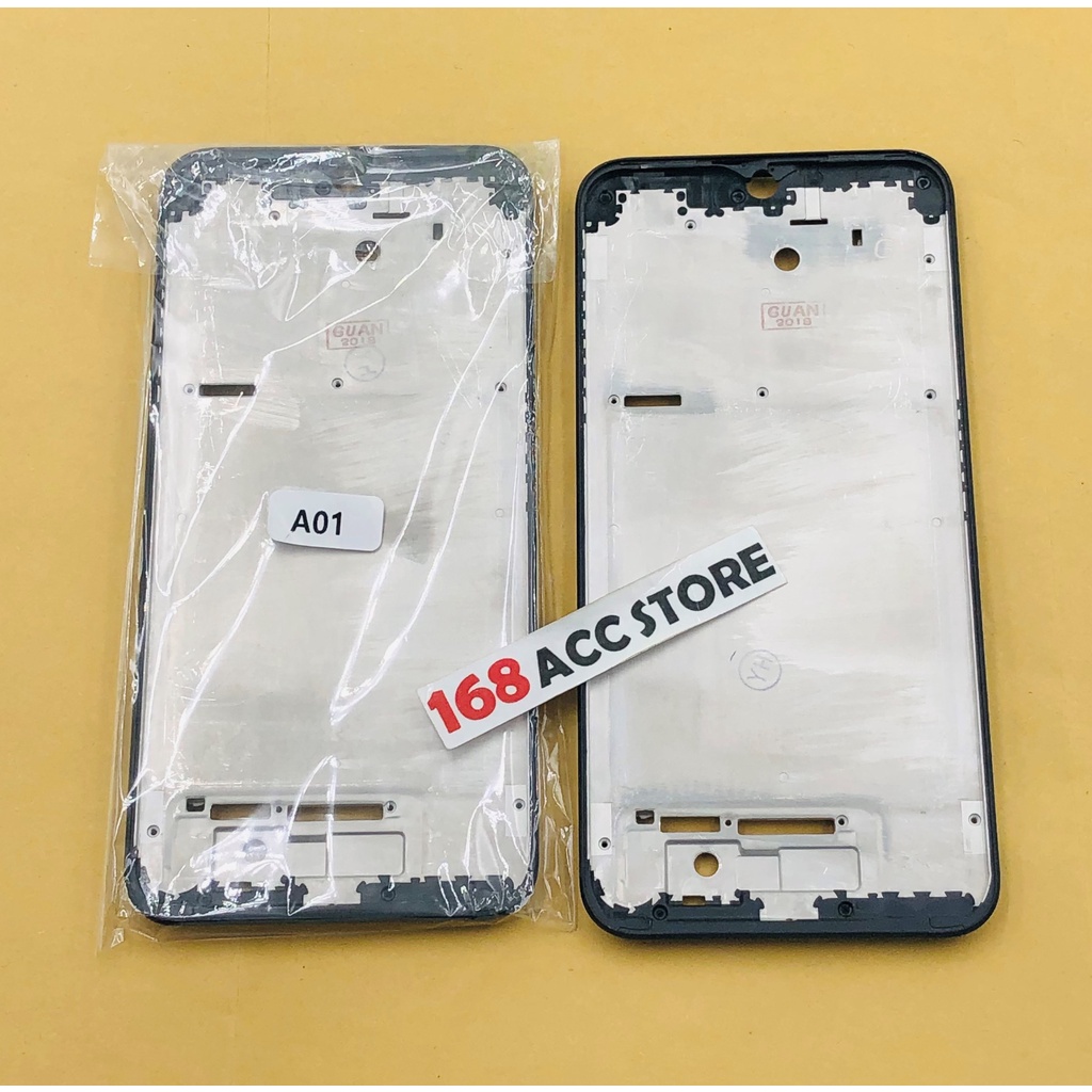 TULANG TENGAH SAMSUNG A01 FRAME LCD / TATAKAN LCD SAMSUNG A01 / BEZEL