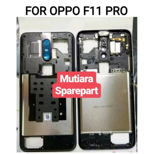 BAZEL RANGKA CASING TUTUP MESIN OPPO F11 PRO