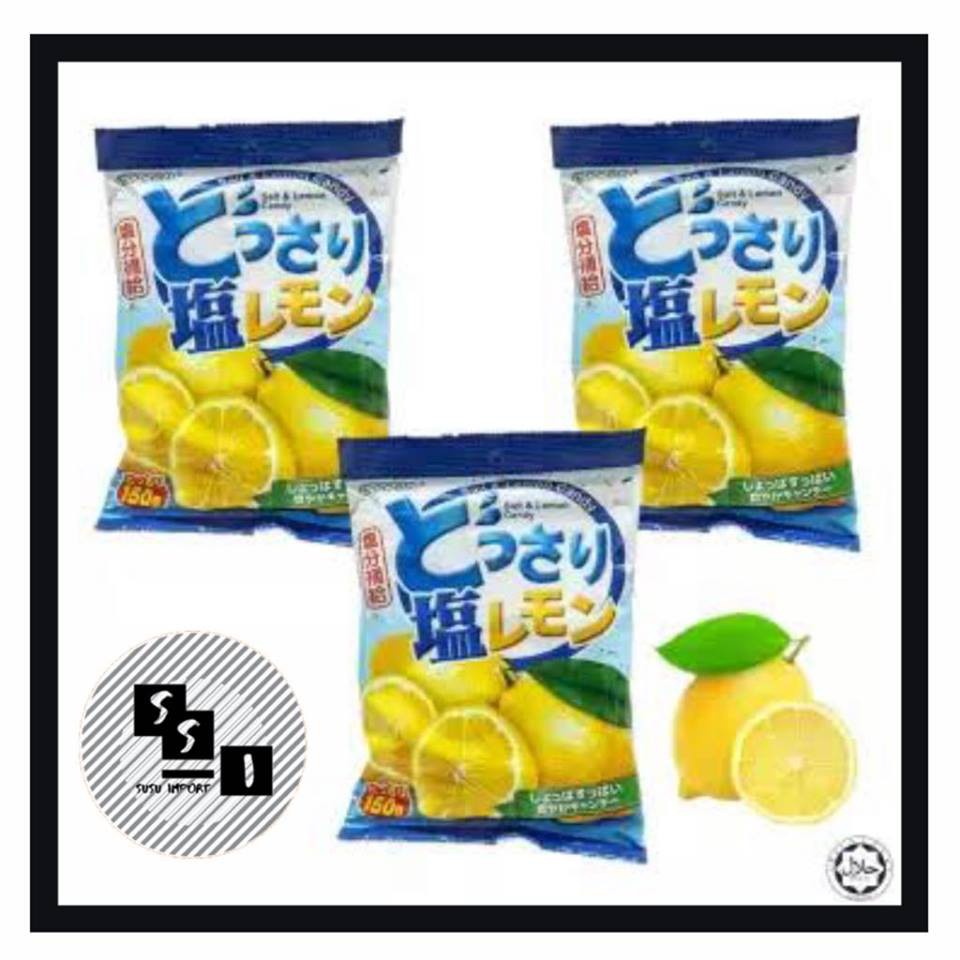 

Cocon candy - salted & Lemon Candy / Permen Asam 150grm