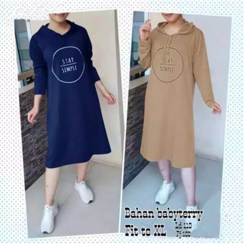 TUNIK HOODIE WANITA