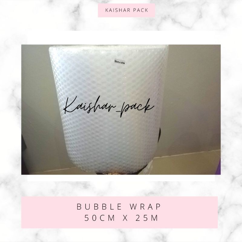 

KAISHAR - BUBBLE WRAP / BUBBLEWRAP 50CM x 25M