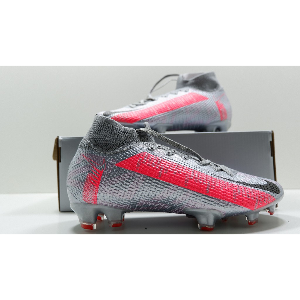 Sepatu Bola Nike Mercurial Superfly 7 Elite FG Laser Crimson Black