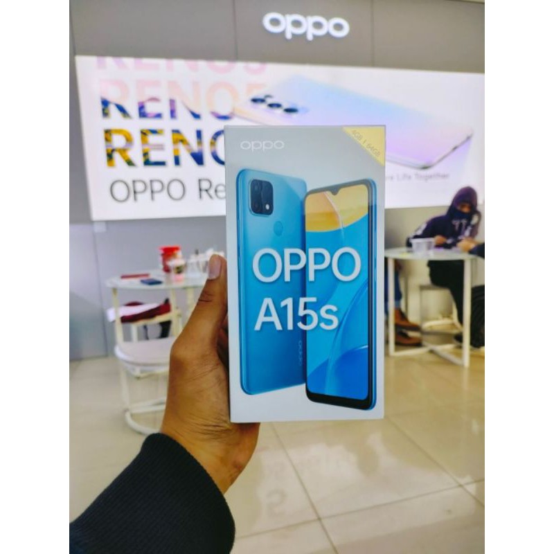 OPPO A15s Ram 4GB Internal 64GB Garansi Resmi