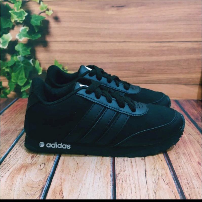 ADIDAS SEPATU ANAK SEKOLAH HITAM / SEPATU ADIDAS ANAK ANAK / ADIDAS KIDS /ADIDAS JUNIOR /ADIDAS SEKO