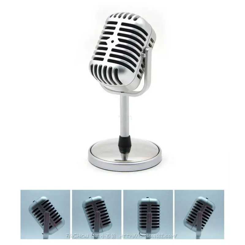 Condenser Microphones Classical Design Vintage Retro / Mikrofon Mikrofone Mikropon Mik Mic Microphone Condenser Condensor Karaoke Karoke Youtube Youtuber Vlog Vloger Fm Fokal Vocal Podcast Konten Live Perekam Suara Rekaman Studio Wireless Kabel Murah Ori