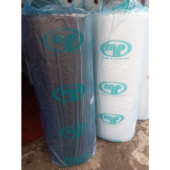 

Wraping Bubble Wrap Roll Asli Mulia Pack Mp Hitam & Bening 125Cm X 50Cm Murah