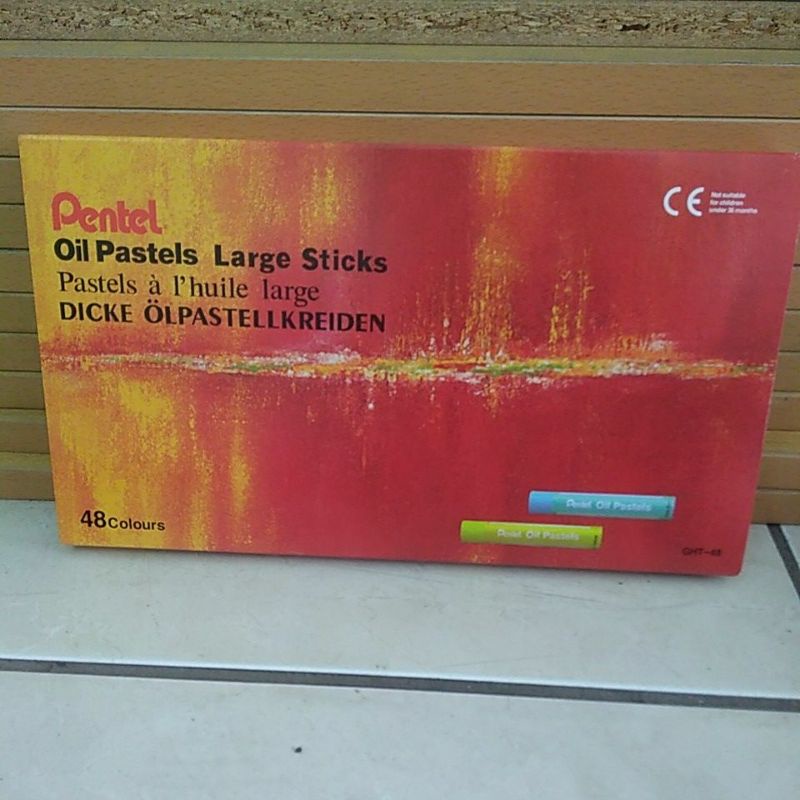 

Crayon Oil Pastels Pentel Stik Besar ght 48warna / Krayon Pastels Pentel Stik Besar 48 warna